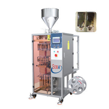 Special-shaped sachet packaging machine for cosmetics